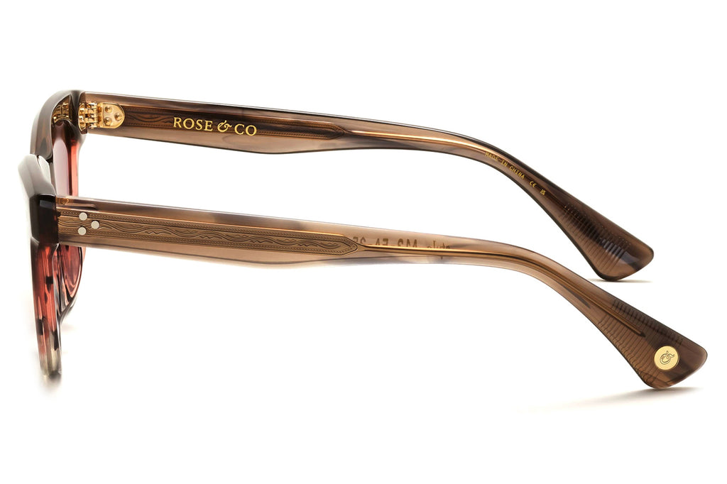 Rose & Co - A13 Sunglasses Evening Ascent with Sage Gradient Lenses
