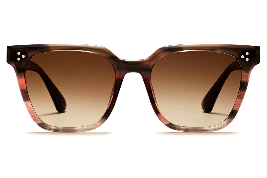 Rose & Co - A14 Sunglasses Evening Ascent with Sage Gradient Lenses