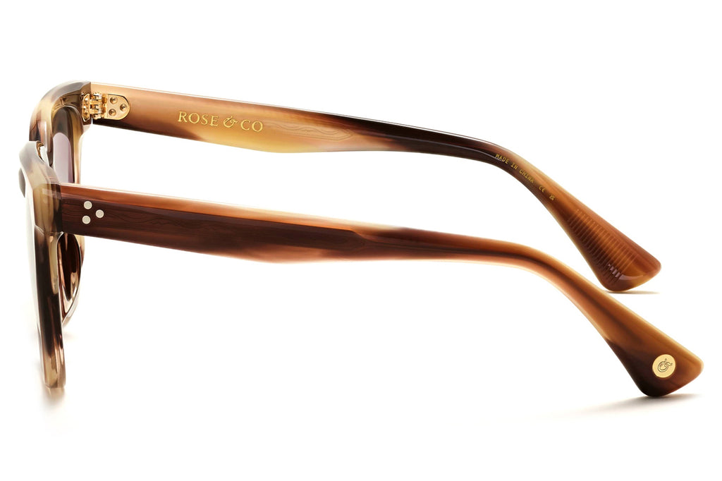 Rose & Co - A14 Sunglasses Honey Oak with Sabal Gradient Lenses