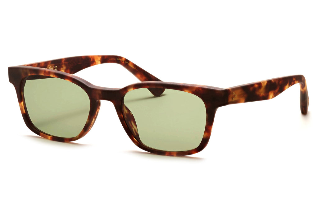 Rose & Co - A15 Sunglasses Vintage Umber with Juniper Lenses