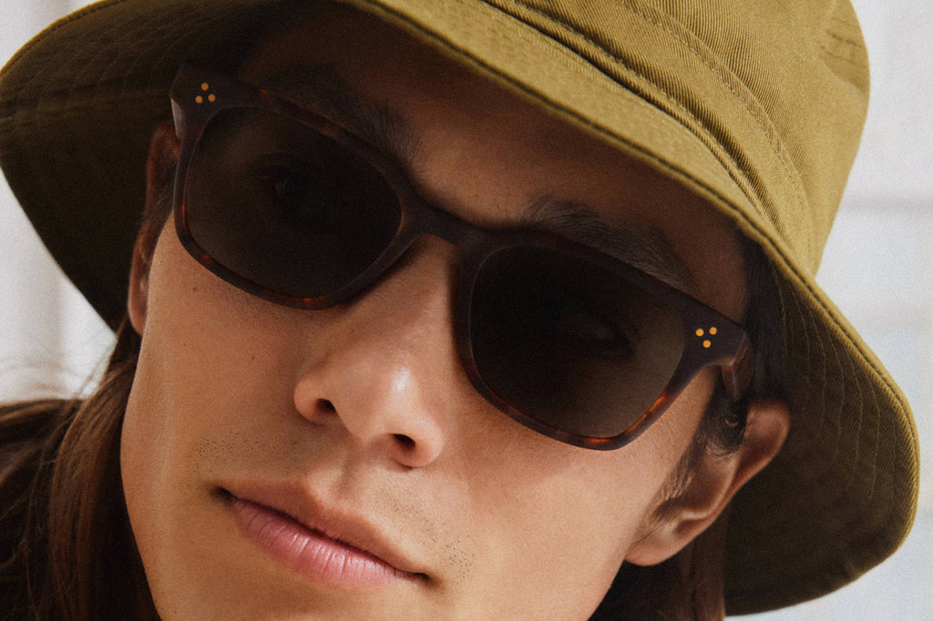 Rose & Co - A16 Sunglasses Vintage Umber with Juniper Lenses