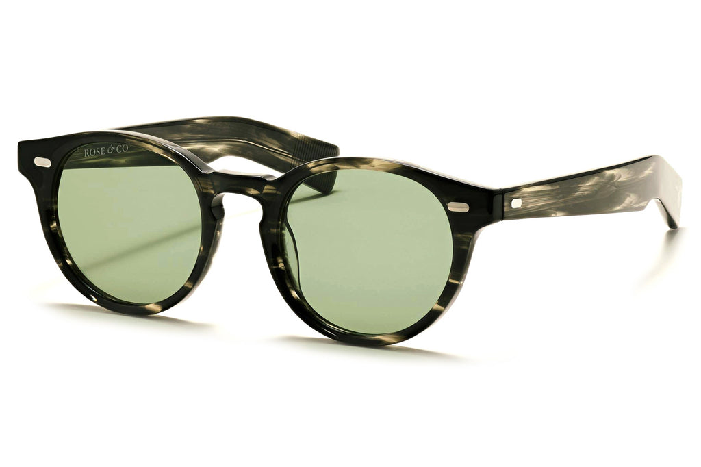 Rose & Co - A3 Sunglasses Instrument Black with Juniper Lenses