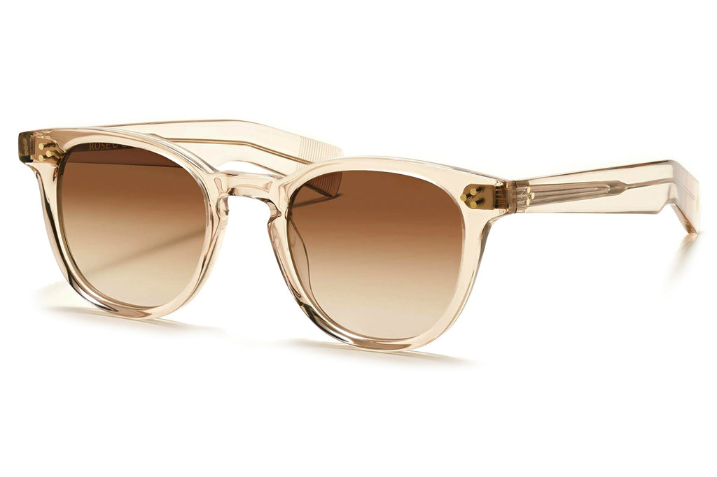 Rose & Co - A4 Sunglasses Light Stone with Sage Gradient Lenses