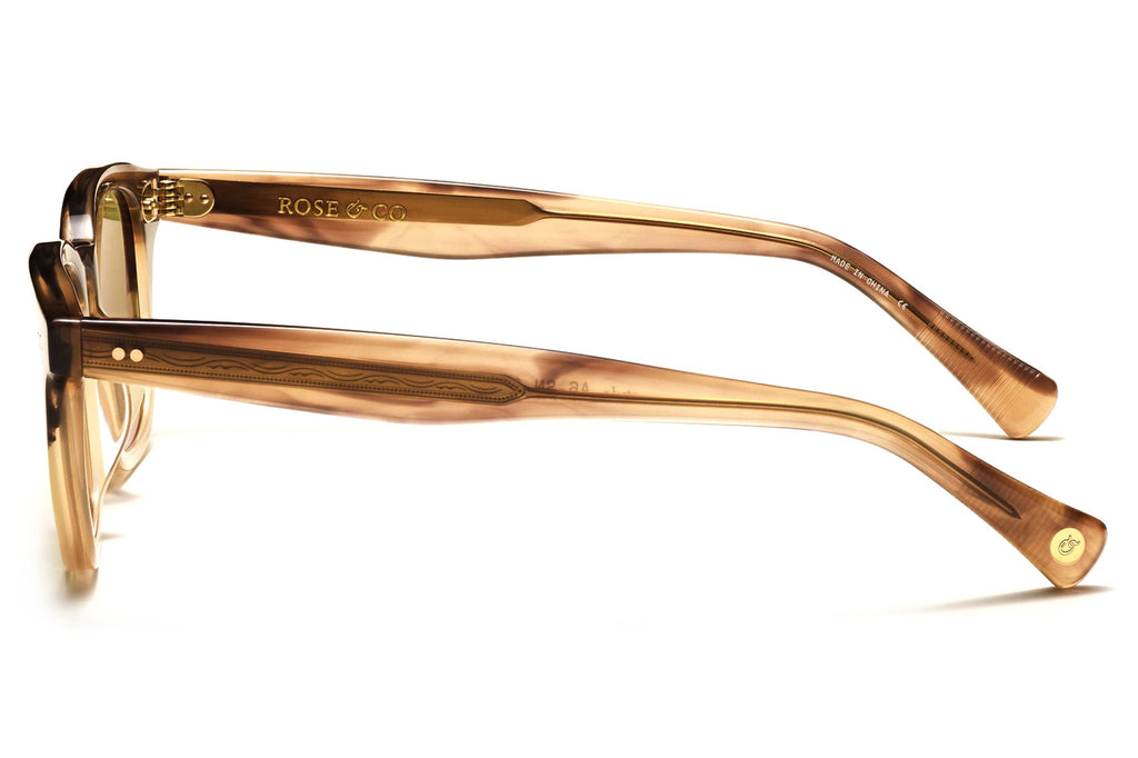 Rose & Co - A6 Sunglasses Sahara Night with Olive Lenses