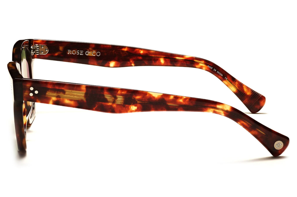 Rose & Co - A8 Sunglasses Vintage Umber with Juniper Lenses