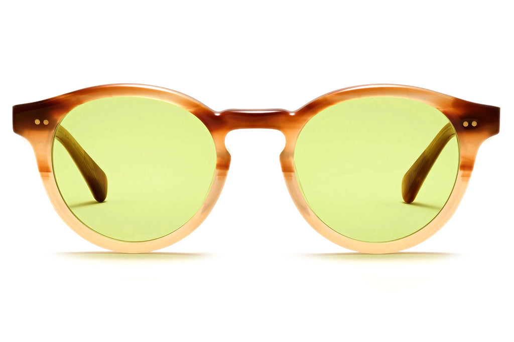 Rose & Co - A9 Sunglasses Sandbank with Bottle Green Lenses