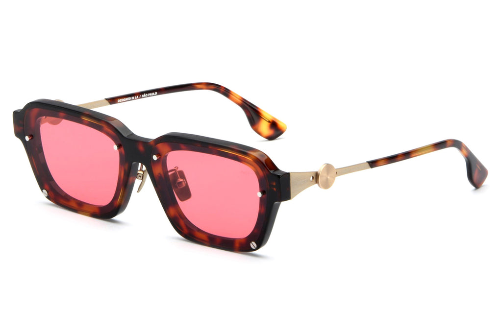 AKILA® Eyewear - Daytona x PACE Sunglasses Tortoise w/ Rose Lenses