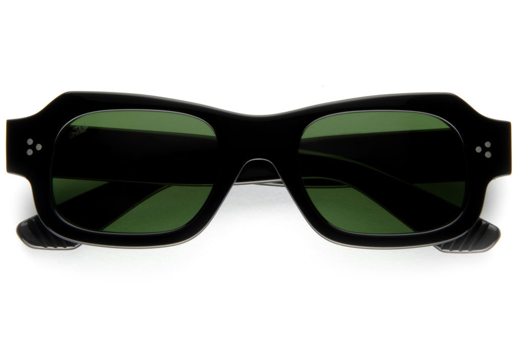 AKILA® Eyewear - Noslos x Call Me 917 Sunglasses Black w/ Green Lenses