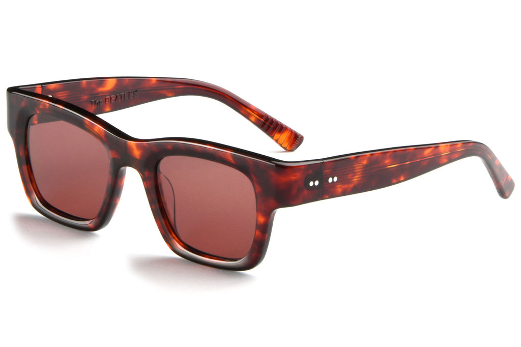 AKILA® Eyewear - Blackbird x Beatles Sunglasses Tortoise w/ Brown Lenses