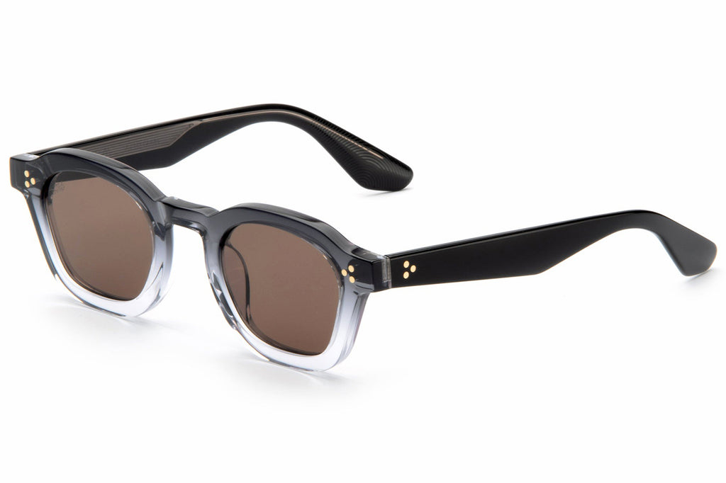 AKILA® Eyewear - Logos Sunglasses Black Gradient w/ Brown Lenses