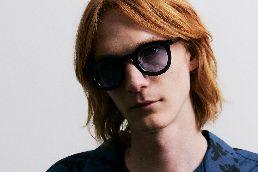AKILA® Eyewear - Lucid Sunglasses Onyx w/ Sky Blue Lenses