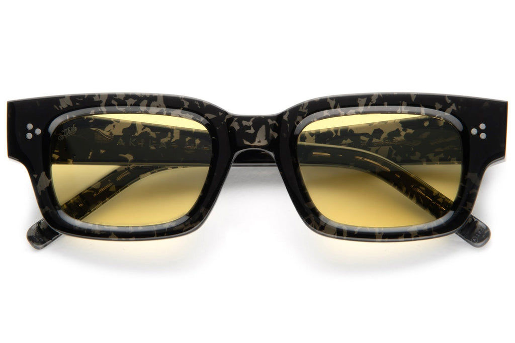 AKILA® Eyewear - Syndicate Sunglasses Black Tortoise w/ Yellow Lenses