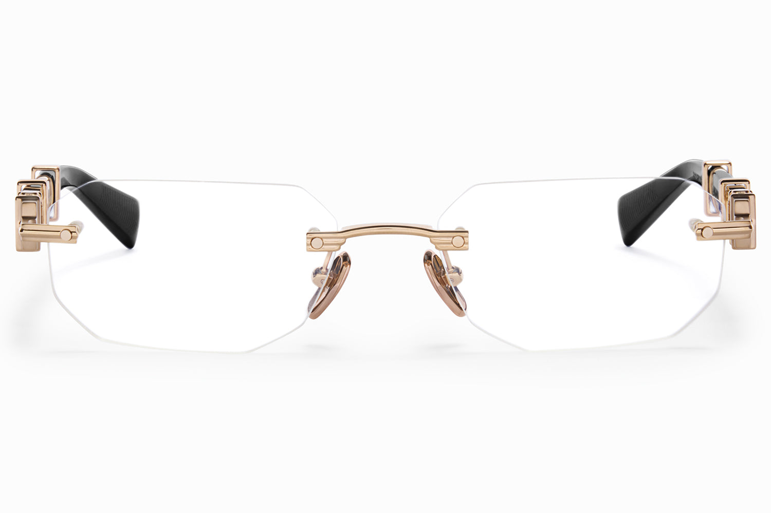 Balmain® - Arcade | Rimless Architectural Optical Frame