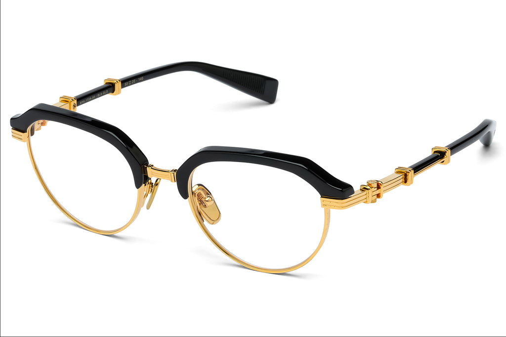 Balmain® Eyewear - Admiral Eyeglasses Black & 18k Gold