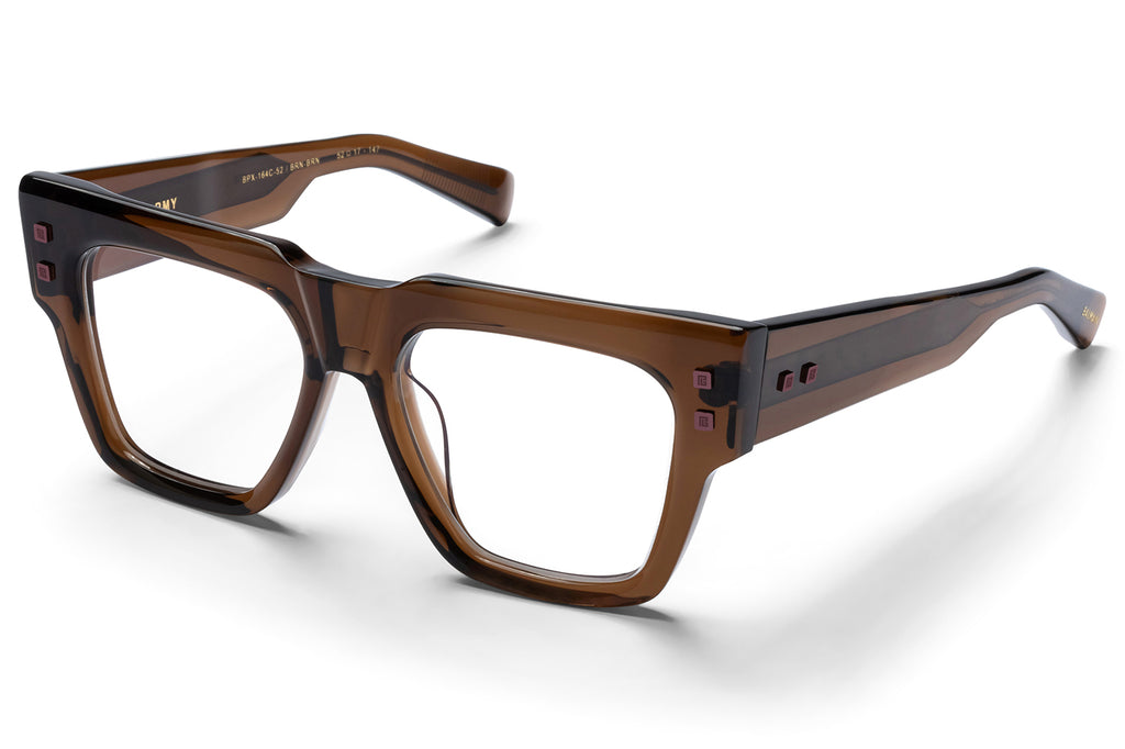 Balmain® Eyewear - B-Army Eyeglasses Crystal Brown & Copper