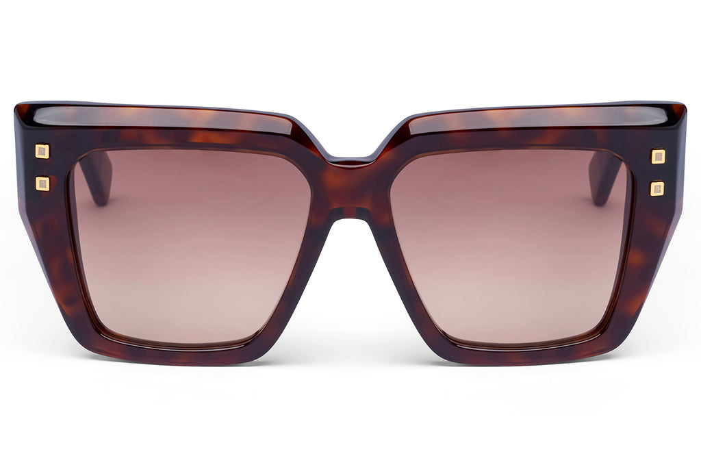 Balmain® Eyewear - B-Fame Sunglasses Havana & 18k Gold with Brown Gradient Lenses