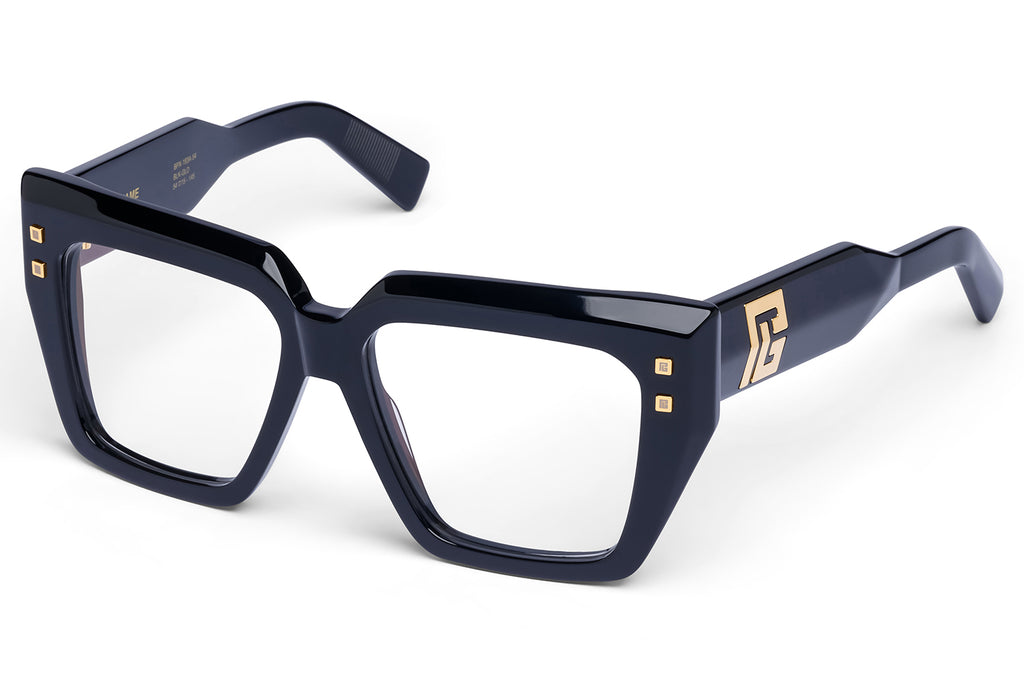 Balmain® Eyewear - B-Fame Eyeglasses Black & 18k Gold