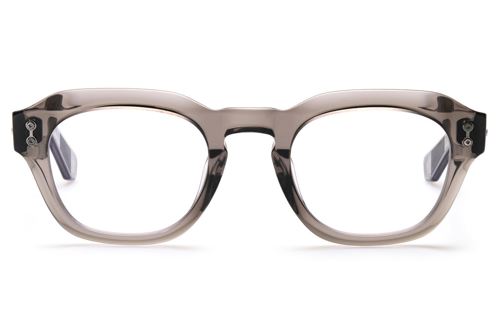 Akoni - Blaze Eyeglasses Crystal Dark Grey & Black Rhodium