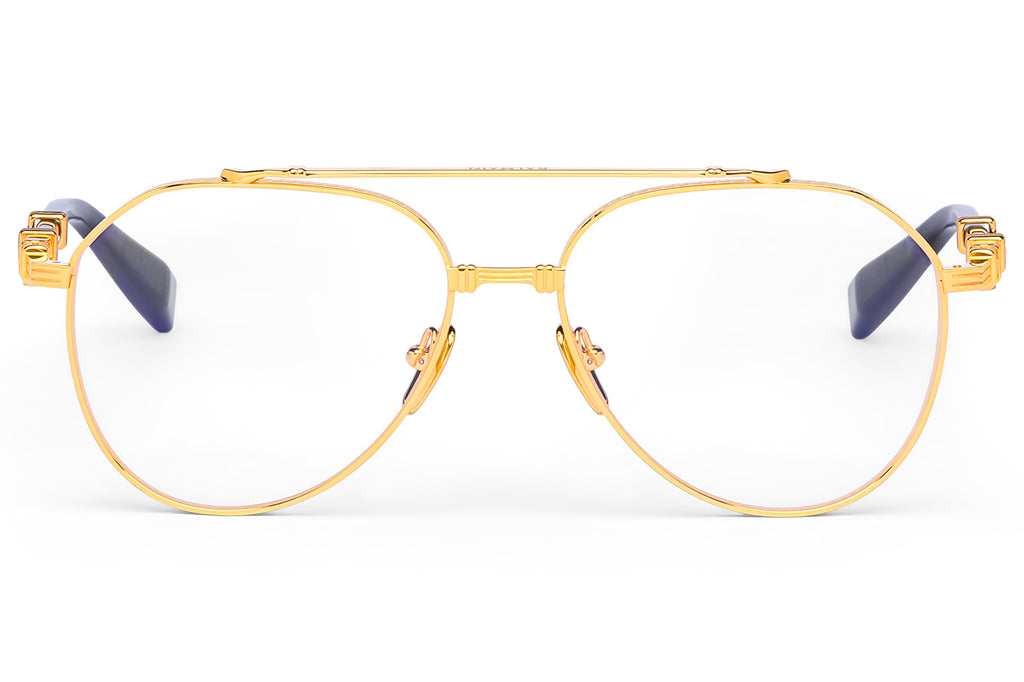 Balmain® Eyewear - Brigade VII Eyeglasses 18k Gold & Black