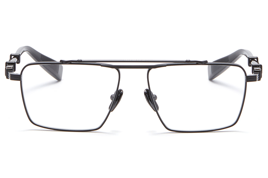 Balmain® Eyewear - Brigade VI Eyeglasses Matte Black & Dark Grey 