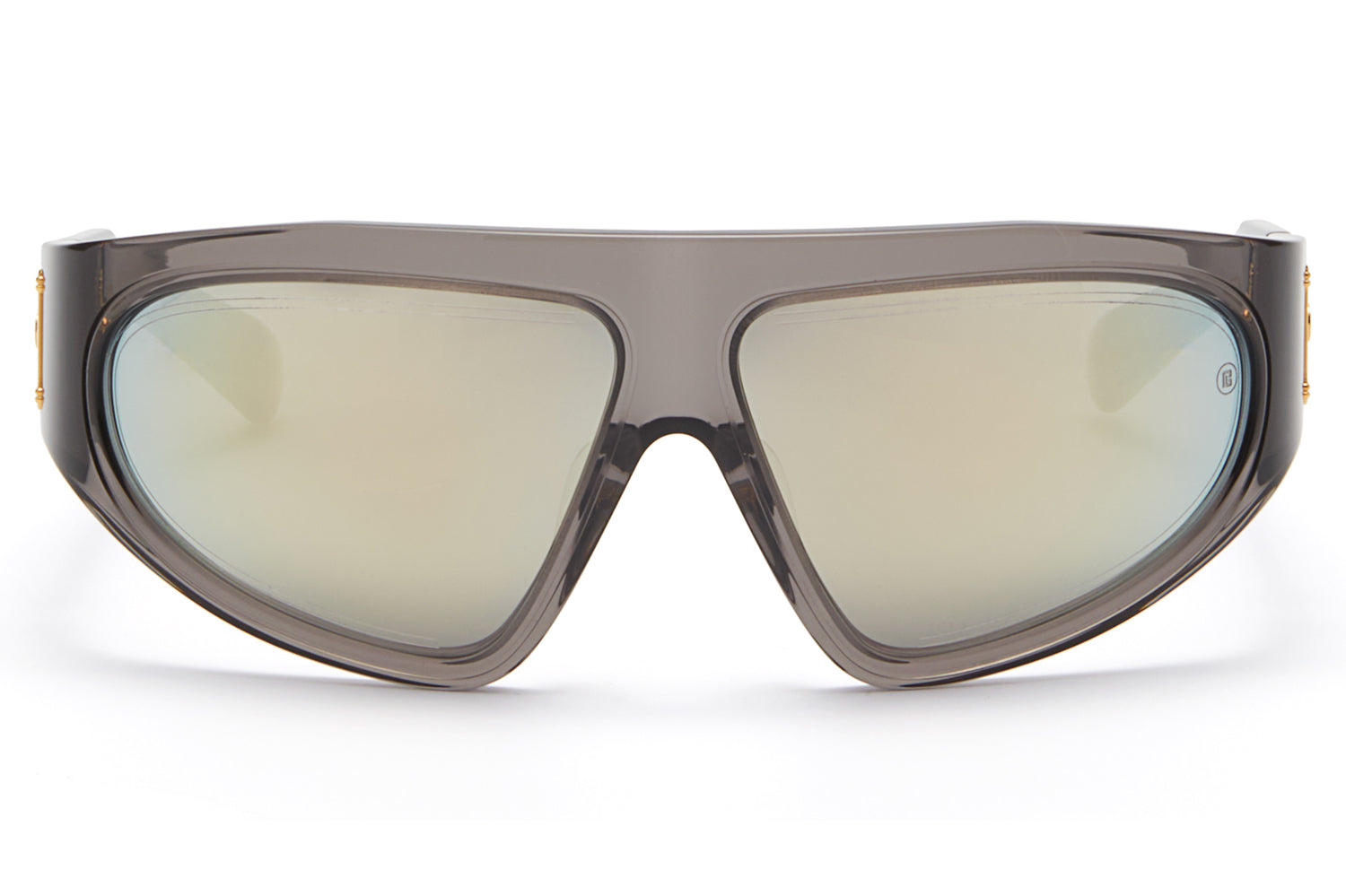 NWT Balmain Authentic B-escape Sunglasses Brown Gold Luxury Summer Vacation Balmain  main image 3