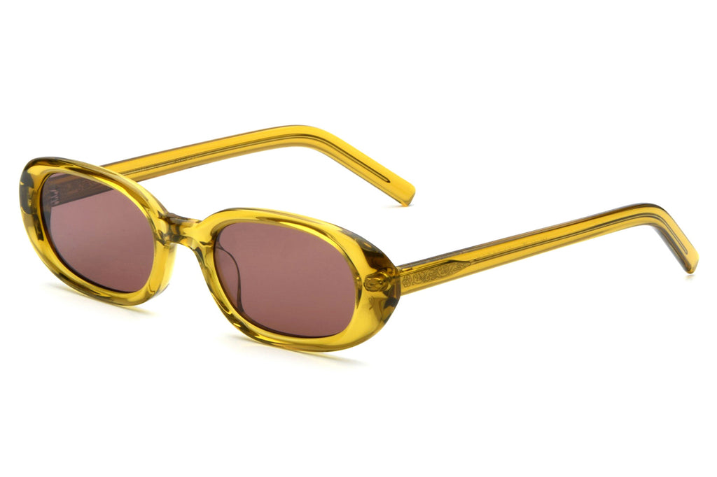 AKILA® Eyewear - Blossom Sunglasses Yelllow w/ Purple Lenses