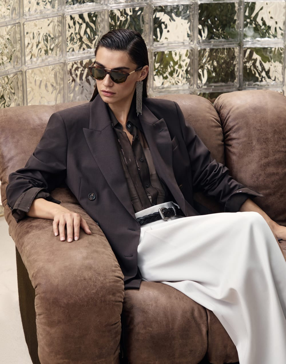BRUNELLO CUCINELLI ブラウス/38 Brunello Cucinelli® BC4020S Sunglasses - Luxury Eyewear | Specs