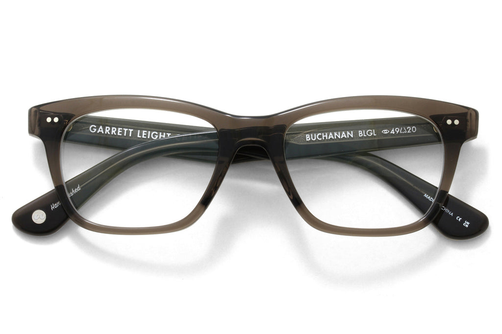 Garrett Leight - Buchanan Eyeglasses Black Glass
