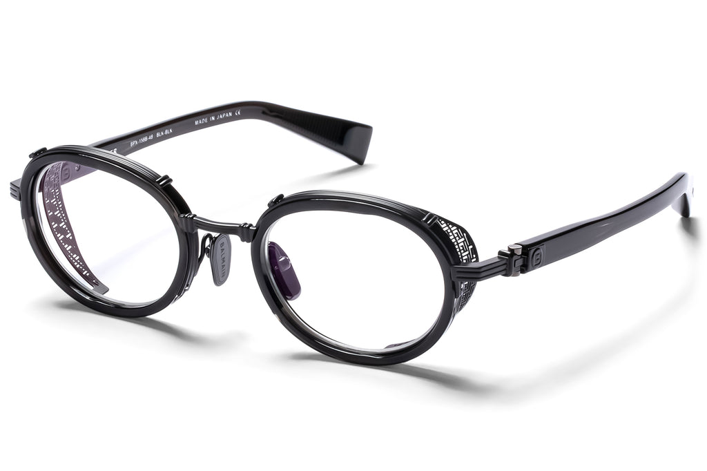 Balmain® Eyewear - Chevalier Eyeglasses Black Crystal & Matte Black