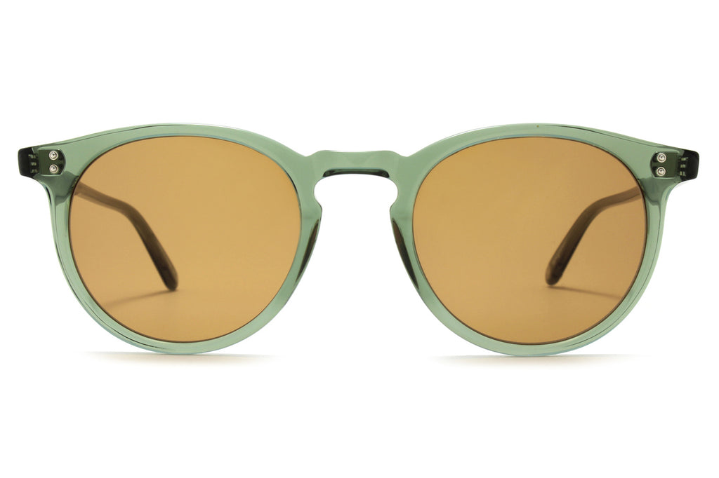 Garrett Leight - Carlton Sunglasses Juniper with Marigold Lenses