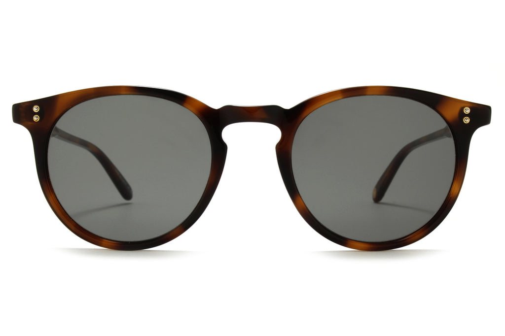 Garrett Leight - Carlton Sunglasses Spotted Brown Shell with G15 Lenses