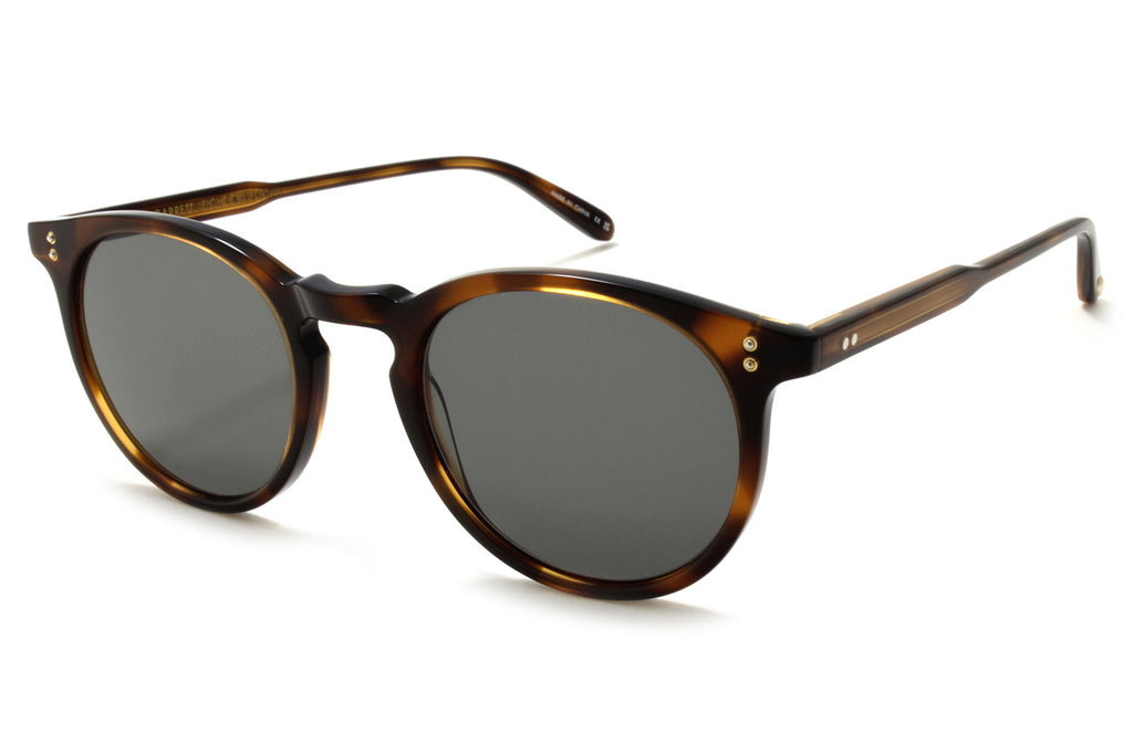 Garrett Leight - Carlton Sunglasses Spotted Brown Shell with G15 Lenses