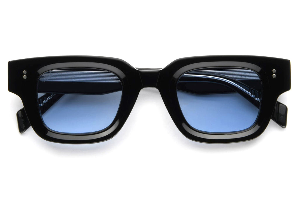 AKILA® Eyewear - Casia Sunglasses Black w/ Sky Blue Lenses 