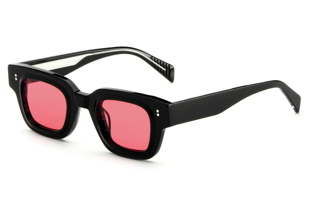 AKILA® Eyewear - Casia Sunglasses Black w/ Rose Lenses