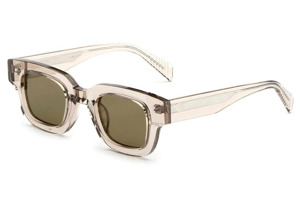 AKILA® Eyewear - Casia Sunglasses Beige w/ Brown Lenses