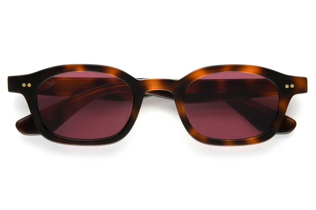 AKILA® Eyewear - Ceres Sunglasses Havana w/ Pomegranate Lenses