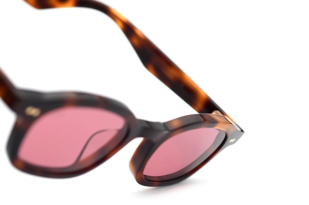 AKILA® Eyewear - Ceres Sunglasses Havana w/ Pomegranate Lenses