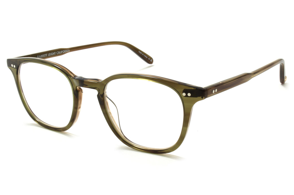Garrett Leight - Clark Eyeglasses Olive Tortoise