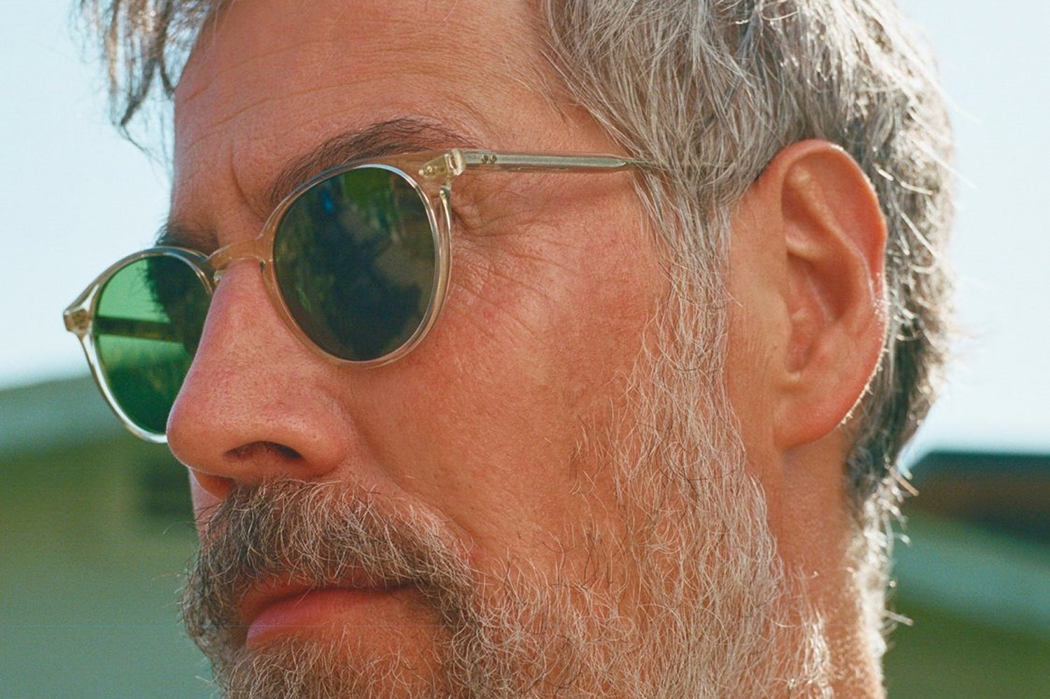 Garrett Leight® - Clune | Round Acetate Sunglasses