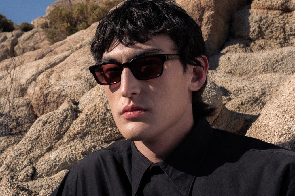 AKILA® Eyewear - Trivia Sunglasses Oxblood w/ Maroon Lenses
