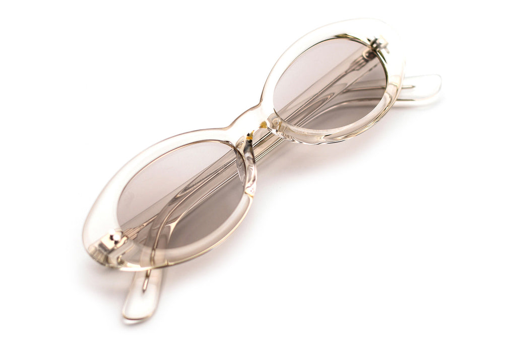 AKILA® Eyewear - Daisy Sunglasses Crystal w/ Grey Lenses