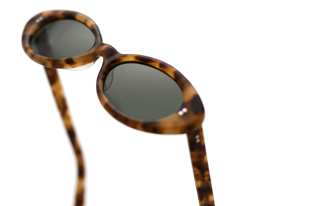 AKILA® Eyewear - Daisy Sunglasses Tortoise w/ Green Lenses