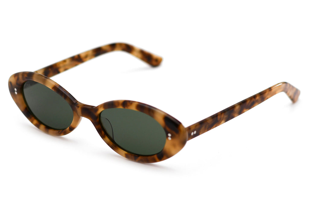 AKILA® Eyewear - Daisy Sunglasses Tortoise w/ Green Lenses