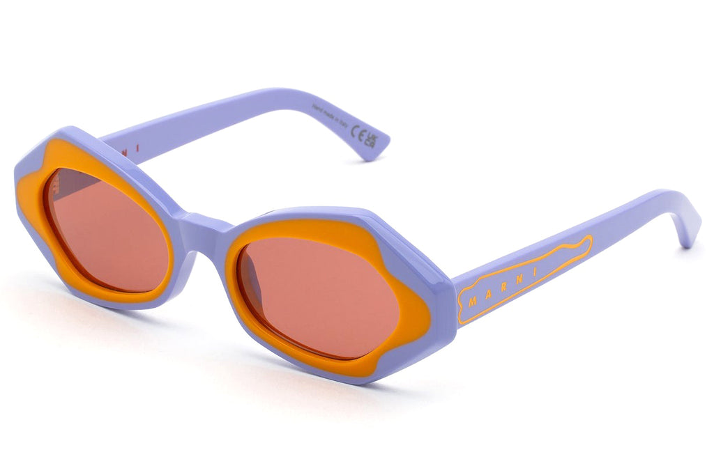 Marni® - Unlahand Sunglasses Lilac/Orange