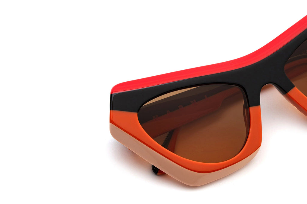 Marni® - Devil's Pool Sunglasses Stripes Orange