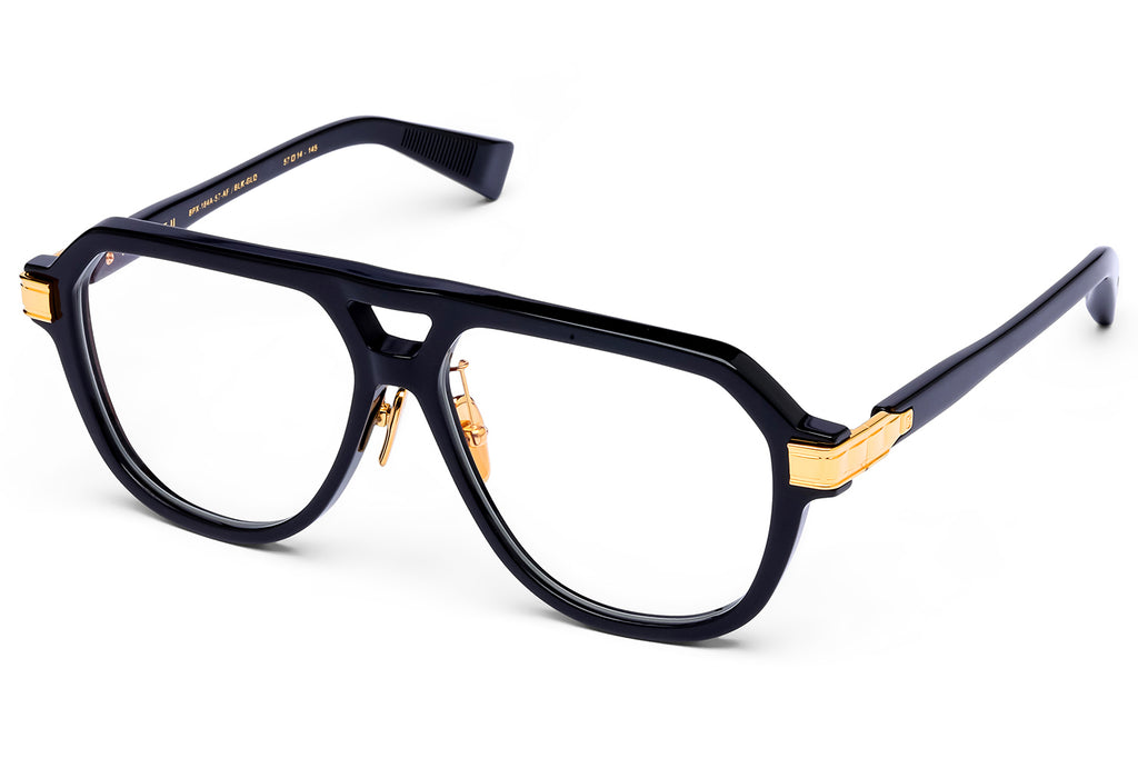 Balmain® Eyewear - Françoise II Eyeglasses Black & 18k Gold