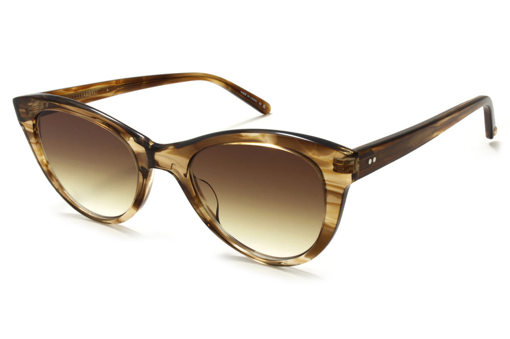 Garrett Leight - GLCO x Clare V. Sunglasses Bio Oak with Flat Bio Sunset Lenses
