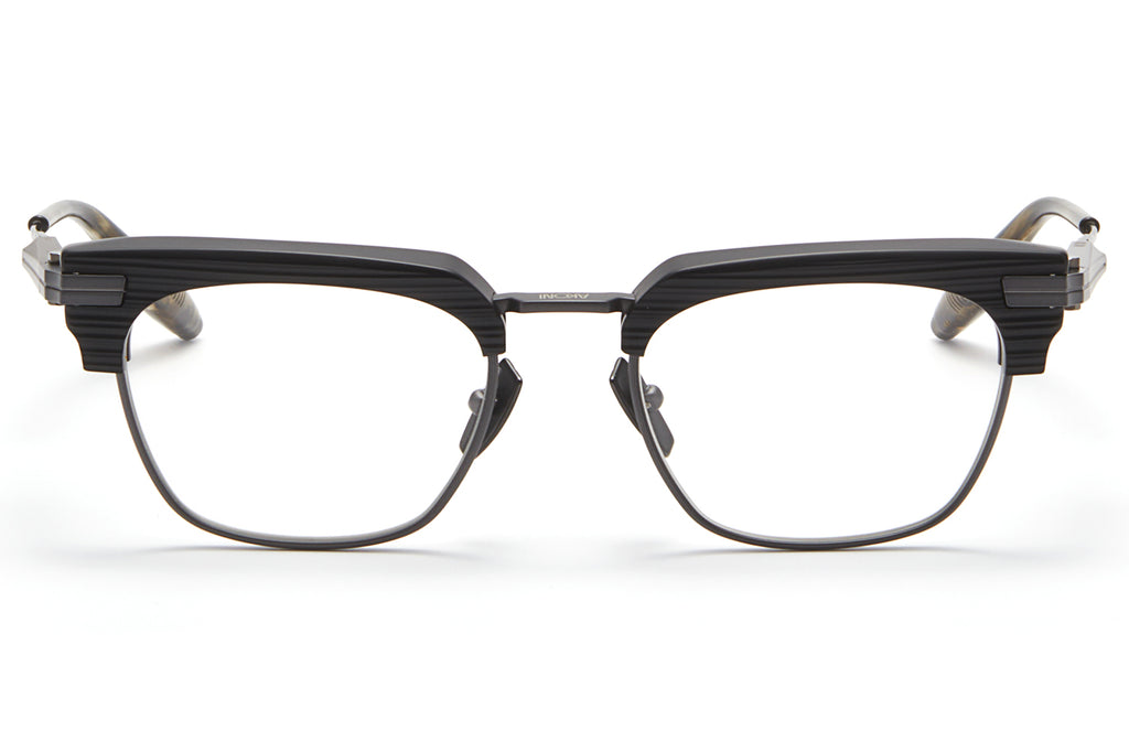 Akoni - Hubble Eyeglasses Matte Black-Scraped & Black Iron