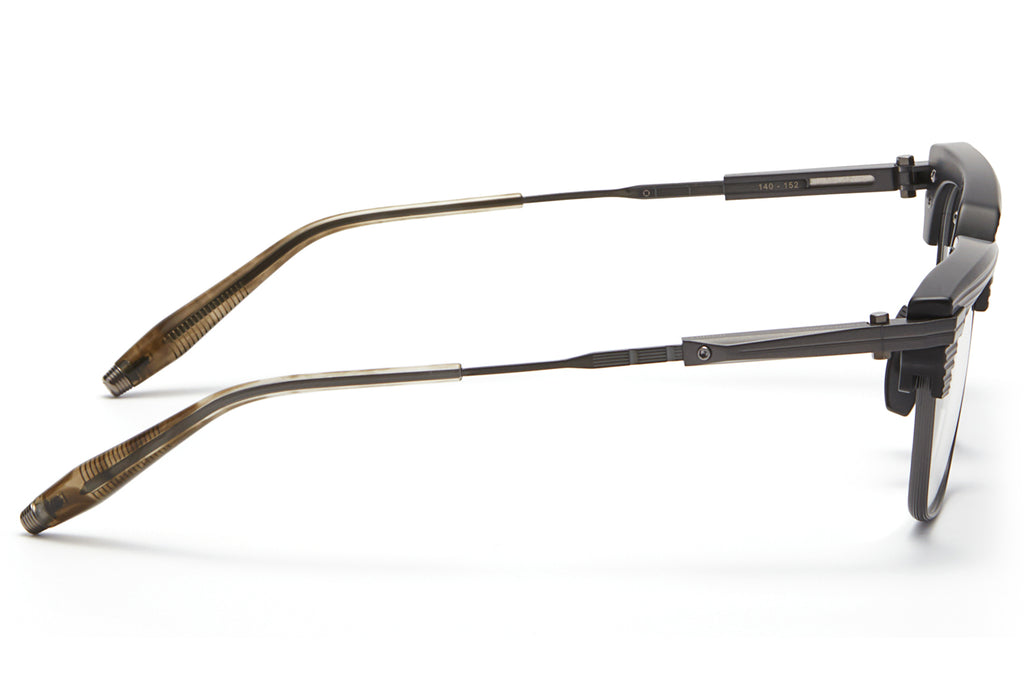 Akoni - Hubble Eyeglasses Matte Black-Scraped & Black Iron