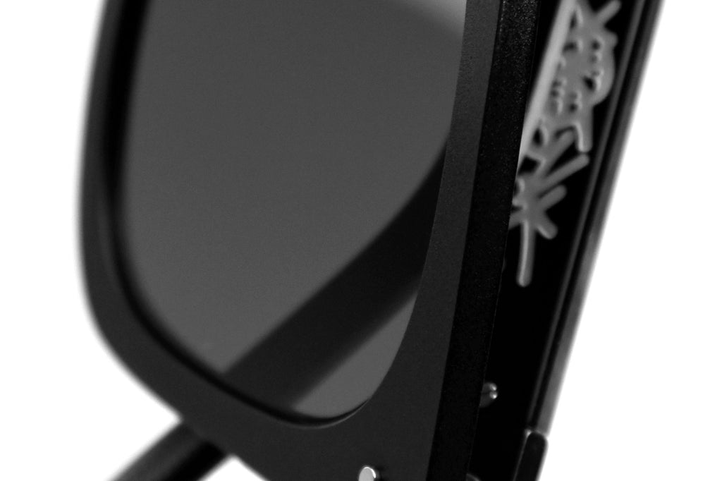 AKILA® Eyewear - Hi-Fi x Krink Sunglasses Black w/ Black Lenses